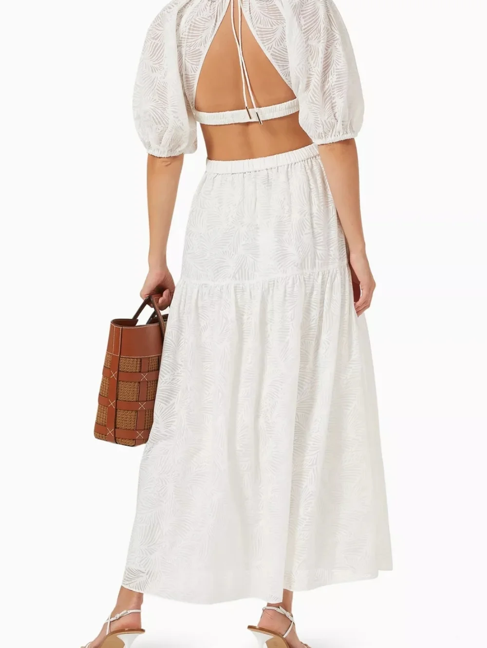 Significant Other White Skyler Cutout Dress - Picture 3 of 16